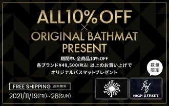 ALL10%OFF ORIGINAL BATHMAT PRESENT