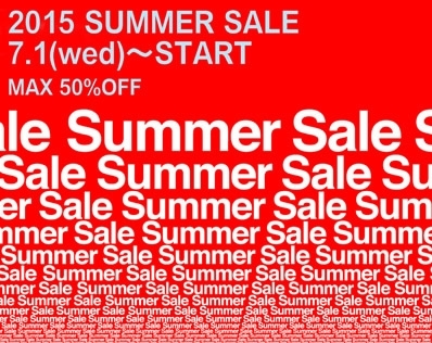 2015 summer sale