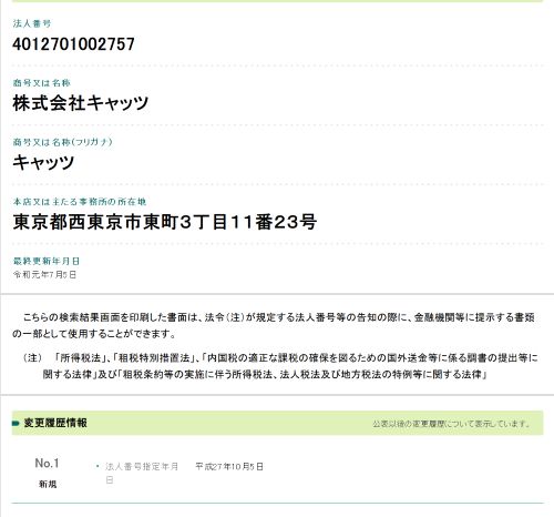 株式会社キャッツの副業は詐欺か
