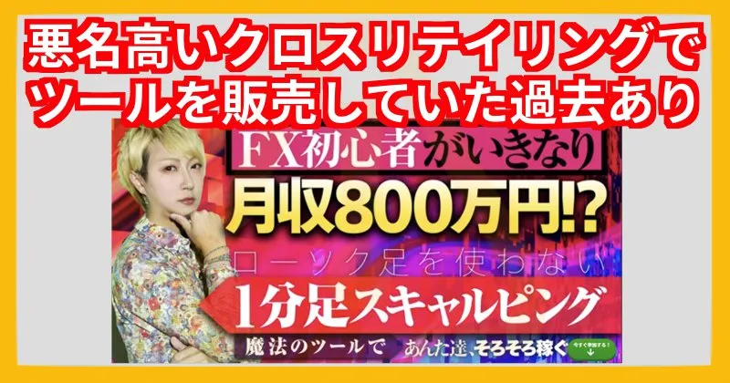 ポンド戦士もちぽよはクロスリテイリングで「ゲイスキャFX」というツールを販売していた