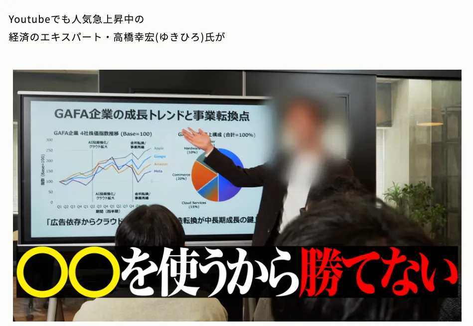 スピアマン波動FXの広告内画像