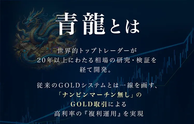 複利型EA青龍の広告内画像